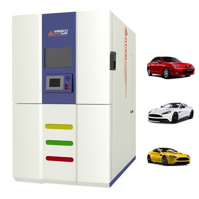 Goede prijs. Naleving van ISO 16750-4 en ASTM D3165 Hoogprecisie-Thermische schoktestkamer met twee zones online